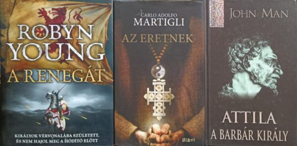 Robyn Young, Carlo A. Martigli, John Man - Szrakoztat trtnelmi knyvcsomag