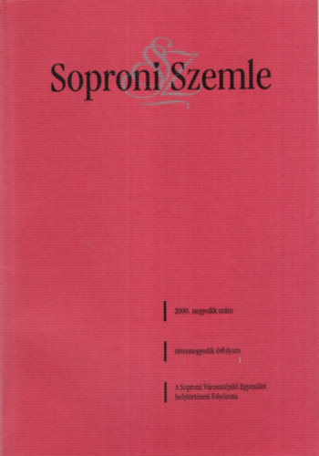 Askercz va, Dominkovits Pter - Soproni Szemle 2000. 4. szm