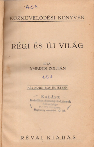 Sz�pr�ti Lilla - R�gi �s �j vil�g