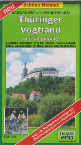 Thringer Vogtland und Umgebung  (Radwander - und Wanderkarte)