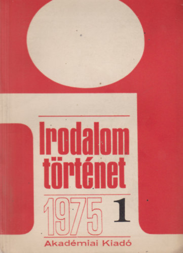Irodalomt�rt�net 1975/1