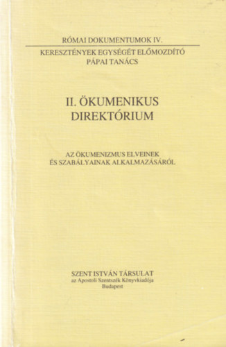 Dr. Németh László (szerk.) - II. Ökumenikus Direktórium