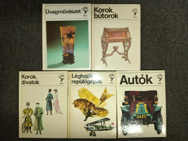 Kolibri K�nyvkiad� - (5db) Kolibri k�nyvcsomag: Aut�k + L�ghaj�k, rep�l�g�pek + Korok divatok + korok, b�torok + �vegm�v�szet