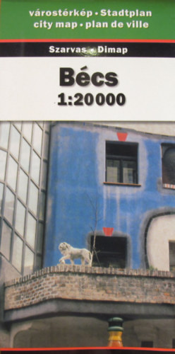 B�cs v�rost�rk�p - Stadtplan Wien - City Map Vienna - Plan de ville Vienne 1:20 000
