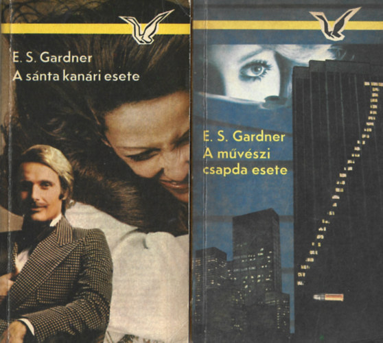E. S. Gardner - 2 db krimi, A snta kanri esete, A mvszi csapda esete