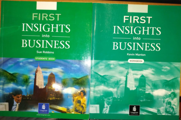 Sue Robbins, Kevin Manton - First Insights into Business SB + WB (2 ktet)