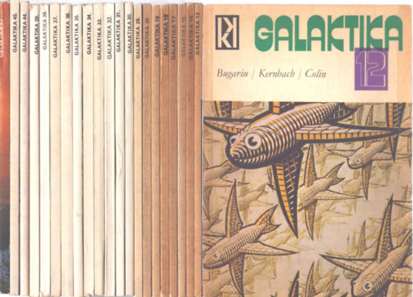 Kuczka P�ter (szerk.) - 22 db Galaktika magazin: 12., 13., 14., 16., 17., 18., 19., 20., 28., 30., 31., 32., 33., 34., 35., 36., 37., 38., 39., 44., 45., 53. sz�mok