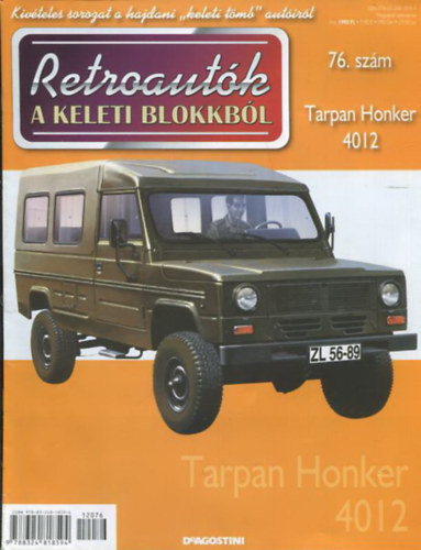 Retroaut�k a keleti blokkb�l 76. sz�m -  Tarpan Honker 4012