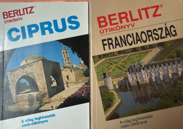 Nincs - Berlitz �tik�nyvek (2 darab) Franciaorsz�g + Ciprus
