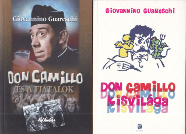 Giovannino Guareschi - 2 db Don Camillo: Don Camillo kisvilága + Don Camillo és a fiatalok