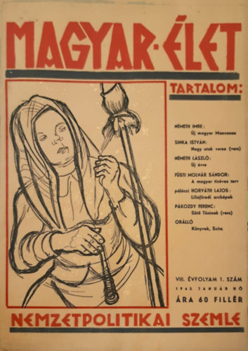 Magyar let - Nemzetpolitikai szemle VIII. vfolyam 3 szm: 1, 11, 12 szm