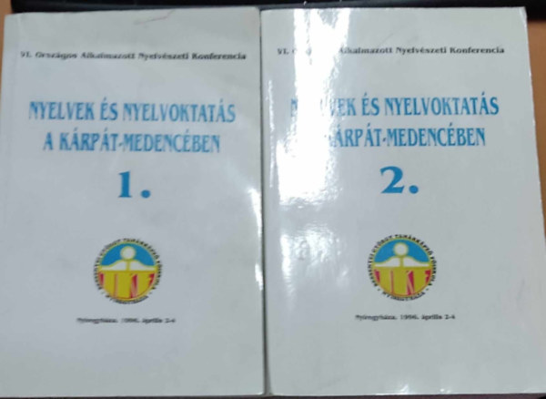 Szkely Gbor, Cs. Jns Erzsbet - Nyelvek s nyelvoktats a krpt-medencben 1-2. (VI. orszgos alkalmazott nyelvszeti konferencia)(2 ktet)