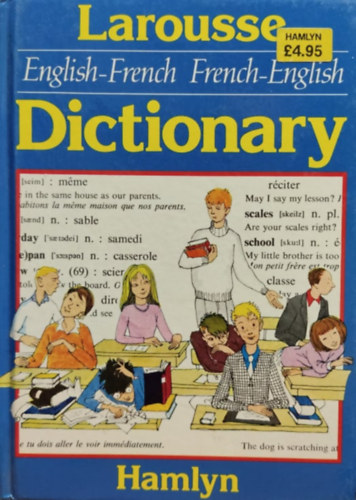 Larousse, Marthe Fonteneau, Claude Gauvin, Margaret Melrose M. A., S.-E. Bagge (illus.) - Larousse Englis-French - French-English Dictionary (Hamlyn)