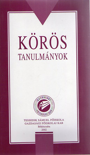 Micheller Magdolna (szerk.) - Krs tanulmnyok