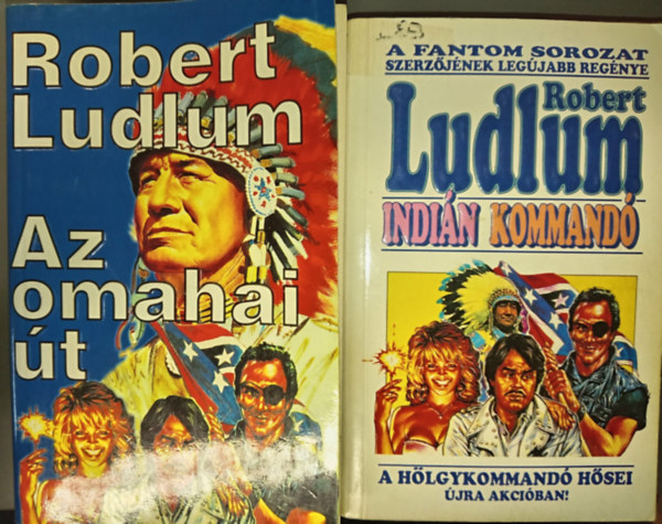 Robert Ludlum - Az omahai �t + indi�n kommand� (2m�)
