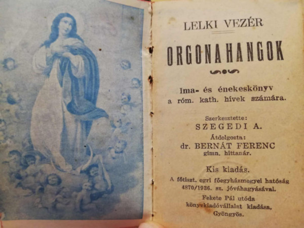 Lelki vezér - orgonahangok (ima- és énekeskönyv) Kis kiadás