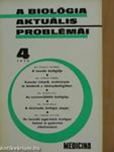 a biolgia aktulis problmi 4.
