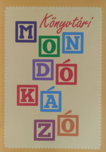 Könyvtári mondókázó