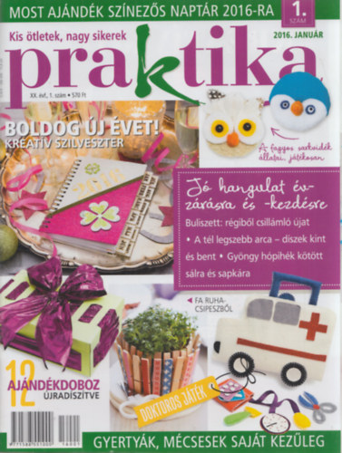 Boda Ildik (fszerk.) - 11 db Praktika - 2016-os vfolyam (hiny:szeptember) (11 db lapszm)