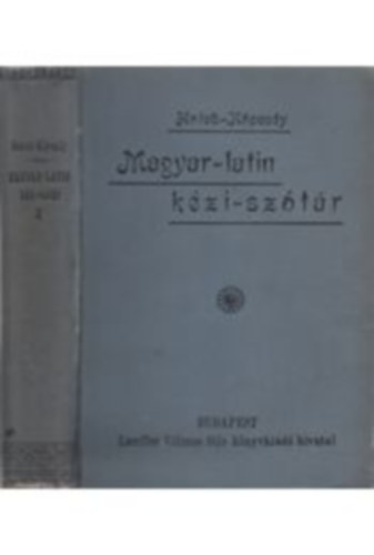 Holub M.-Köpesdi S. szerk. - Magyar-latin kézi-szótár