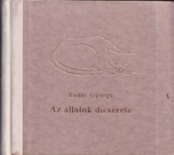 Blint Gyrgy - Az llatok dcsrete (szmozott)