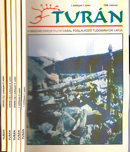 Lovass Ferenc (szerk.) - Turn - A magyar eredetkutatssal foglalkoz tudomnyok lapja (1998/1-5.szmok)
