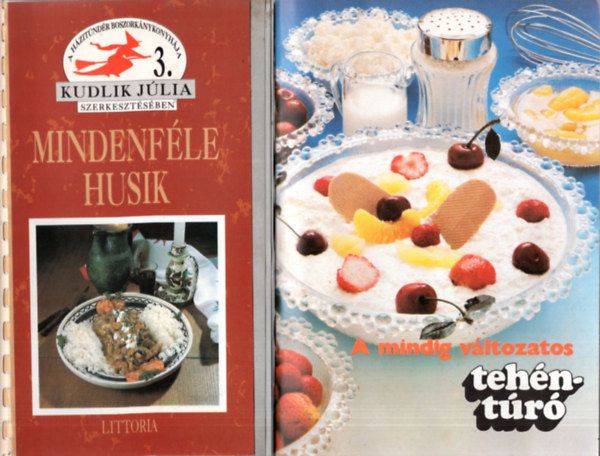 Kudlik Jlia (szerk.), Unger Kroly - 2 db szakcsfzet ( egytt ) 1. Mindenfle husik- Kudlik Jlia 3., 2. A mindig vltozatos tehntr