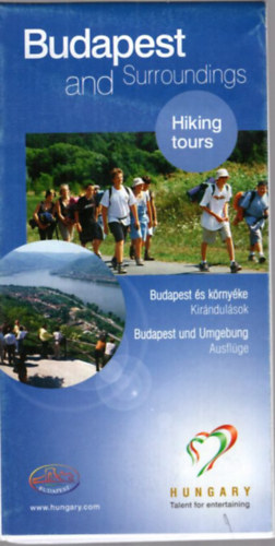Budapest �s k�rny�ke Kir�ndul�sok - t�rk�p  (2004-es)