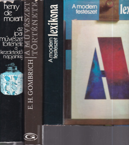 3 db. mvszettrtnet (A modern festszet lexikona + A mvszet trtnete + Az iparmvszet trtnete)