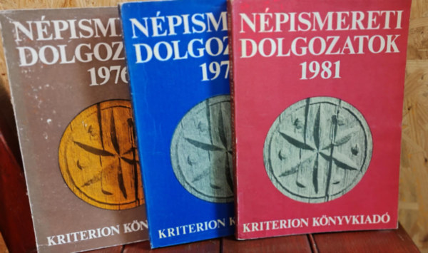 N�pismereti dolgozaatok k�tetek