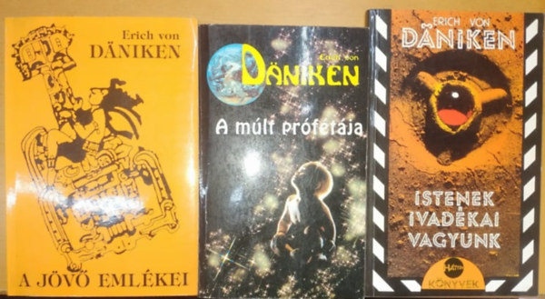 Erich von Däniken - A múlt prófétái + Istenek ivadékai vagyunk (2 kötet)
