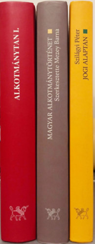 3 db Osiris knyv: Alkotmnytan + Magyar alkotmnytrtnet + Jogi Alaptan