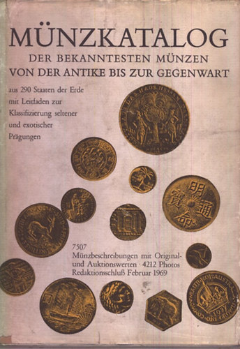 Fred Reinfeld - Mnzkatalog der bekanntesten mnzen von der antike bis zur gegenwart