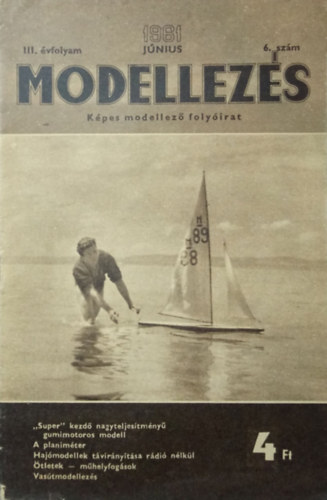 Srosi Gyula (szerk.) - Modellezs - Kpes modellez folyirat III. vf. 6. szm (1961. jnius)
