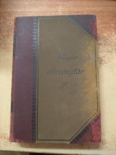 Dr. Mrkus Dezs (szerk.) - Corpus Juris Hungarici - Magyar Trvnytr - 1884-1886. vi trvnyczikkek