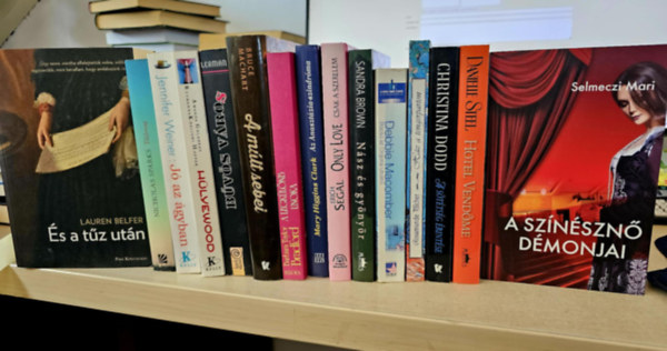 Lauren Belfer, Nicholas Sparks, Jennifer Weiner, Amanda Goldberg, Ruthanna Kalighi Hopper, Drew Lerman, Bruce Machart, Barbara Taylor Bradford, Erich Segal, Mary Higgins Clark, Sandra Brown, Debbie Ma - 15db romantikus regny, KNYVMENT AJNLAT: s a tz utn+ Tzlovag+ J az gyban+ Hlyewood+ Bvs vros+ A mlt sebei+ A legklnb unoka+ Only Love- Csak a szerelem+ Az Anasztzia-szindrma+ Nsz s gynyr+ Bcs az Orgona