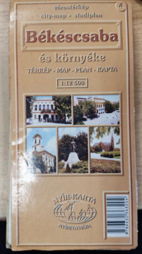 B�k�scsaba �s k�rny�ke v�rost�rk�p 1:12500