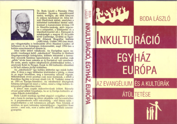 Boda Lszl - Inkulturci, egyhz, Eurpa - Az Evanglium s a kultrk tltetse