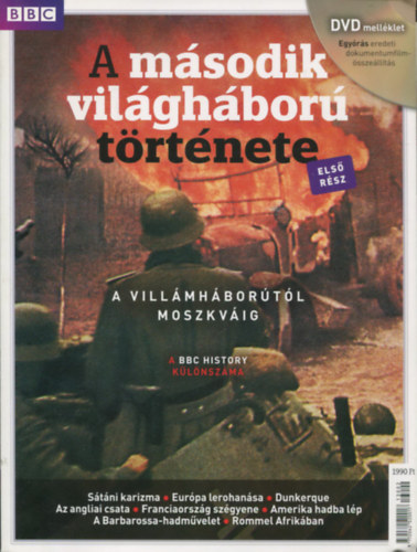 BBC History klnszma (2 db) + 2 db DVD (A msodik vilghbor trtnete  - els rsz + A msodik vilghbor trtnete - msodik rsz)