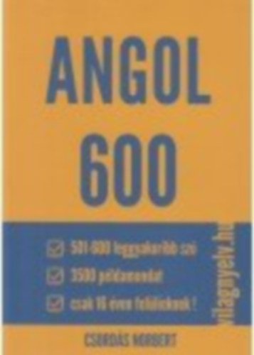 Csords Norbert - Angol 600