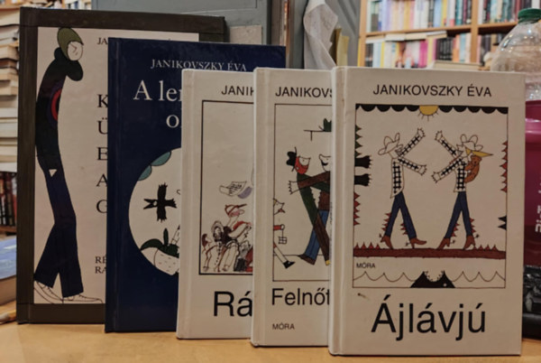 Janikovszky va, Sajdik Ferenc, Rber Lszl - 5 db Janikovszky va: A lemez kt oldala;jlvj; Felntteknek rtam; Kire ttt ez a gyerek?; Rads