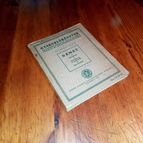 Dr. R�zsa Dezs� szerk. - Gyakorl�k�nyvek az idegen nyelvek tanul�s�hoz iskolai �s mag�nhaszn�latra N�met