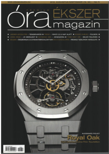 Venicz ron (szerk) - Prmium ra kszer magazin 2012.  augusztus/szeptember (78. szm)