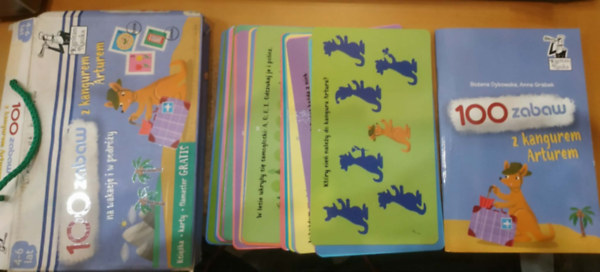 Anna Grabek, Bo�ena Dybowska, Daria Brzezi�ska - 100 zabaw z kangurem Arturem (100 j�t�k Art�rral, a kenguruval)
