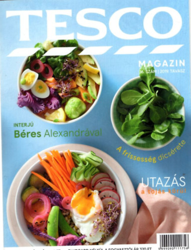 Petneki Nomi - 3 db Tesco Magazin receptek: 2018. sz, 2018. tl, 2019. tavasz