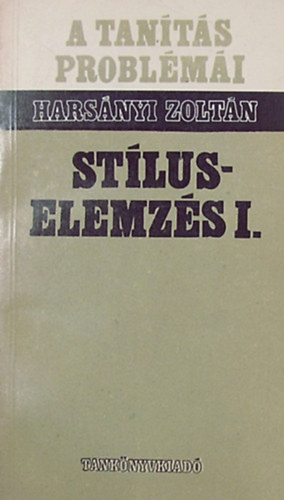 Hars�nyi Zolt�n - St�luselemz�s I.