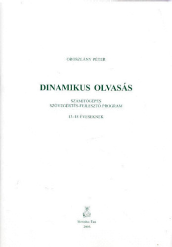 Oroszlny Pter - Dinamikus olvass