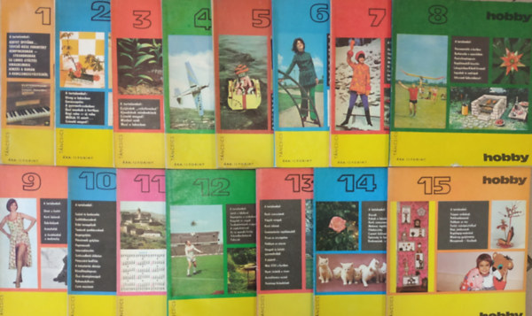 Nmvelsi Intzet s a Tncsics Knyvkiad kzs szerkeszt bizottsga - Hobby jsg 1-15 (teljes)