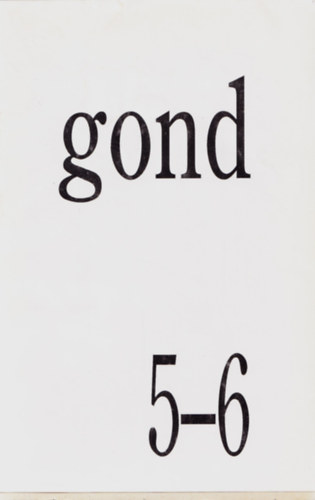 Vajda Mihly (szerk.) - Gond 5-6