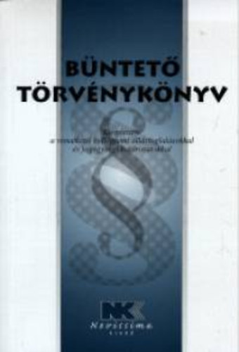Büntető törvénykönyv